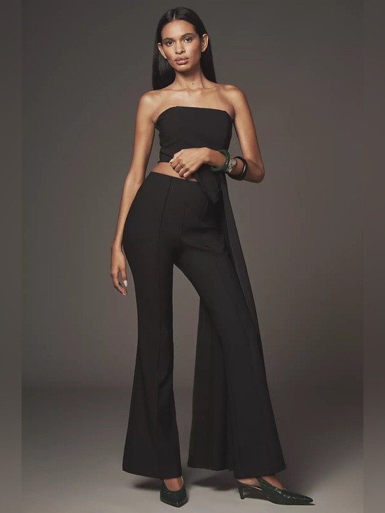 Anthropologie BLITHE Slim Flare Pants